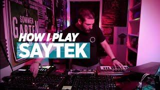 How I Play SAYTEKs powerhouse live techno rig