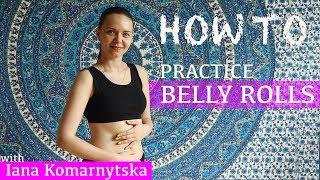 IanaDance How to Practice Belly Rolls