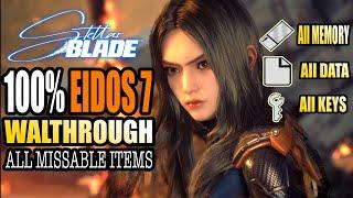 Stellar Blade - 100% Walkthrough Guide Eidos 7 All Missable Items Memories & More
