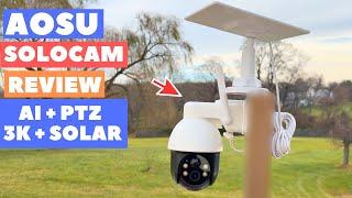 AOSU SolarCam D1 SE Review  3K PTZ Ai Powered Security Camera
