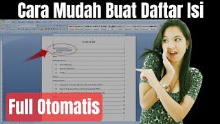 Full Otomatis Cara Membuat Daftar Isi Otomatis di Word 2007 2010 2013 2019 2021