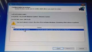 How to fix You must enable system protection on this drive while using System Restore in Windows 10