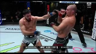 Sean Strickland vs Nassourdine Imavov INTENSE FULL FIGHT highlight