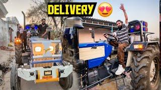 Apney New Tractor Ki Delivery Aur Ride Leli Gawo Mai 