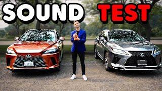 New 2023 Lexus RX vs OLD RX Sound Comparison Interior Exterior and More