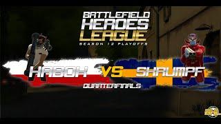 Battlefield Heroes League  S12 Gunner 1v1 - habok vs skrumpf  Quarterfinals