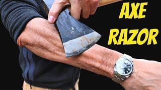 Make Any Axe Razor Sharp In 90 Seconds - No Skill Required