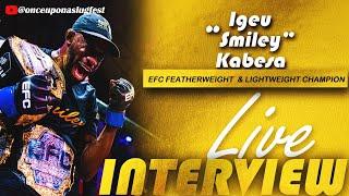 EFC Double Champion Igeu Kabesa Interview On Title Defense P4P list Jon Jones UFCs TUF and more