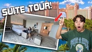 ATLANTIS SUITE TOUR Summer Vacation in the Bahamas DAY #1