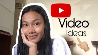 VIDEO IDEAS FOR SMALL YOUTUBERS PHILIPPINES Shyla Impreso