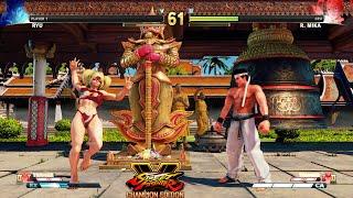 Street Fighter V CE Ryu vs R. Mika PC Mod