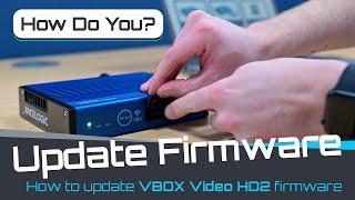 How to Update VBOX Video HD2 Firmware