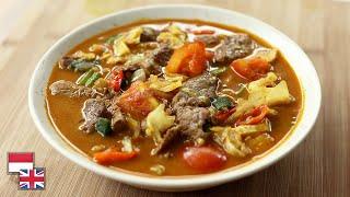 Empuk Berempah Resep TONGSENG SAPI Gulai Menu IdulAdha