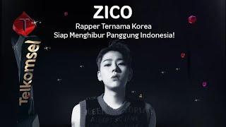 ZICO FREAK NEW THING OKEY DOKEY & ANY SONG AT TELKOMSEL AWARDS 2023