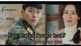 Kyu aaj kal neend kum? Korean mix Crash landing on you