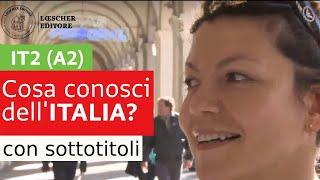 Italiano per stranieri - Cosa conosci dellItalia? A2 con sottotitoli