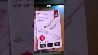 px HDMI wireless wtr-200c kecil2 cabe rawit #hdmi #mhl #smartphonetotv