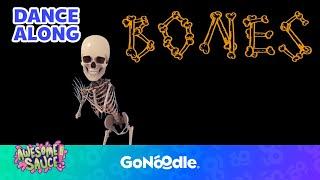 Bones Bones Bones  Halloween Songs For Kids  Dance Along  GoNoodle