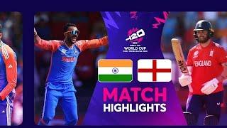 A spectacular entry to the final  Match Highlights  SF2 IND v ENG  T20WC 2