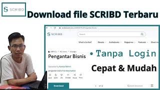 Cara Download File di SCRIBD Terbaru Tanpa login