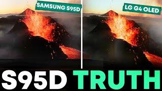 Samsung S95D vs S90D LG G4 OLED TV Comparison + Sony A80L