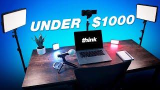 YouTube Studio Under $1000 Looks PRO