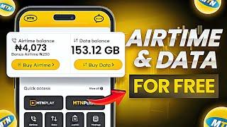 Get FREE Airtime and Data DAILY With These 2 Apps - App To Get Free Data & Airtime In Nigeria  mtn