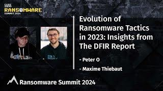 Evolution of Ransomware Tactics in 2023 Insights from The DFIR Report