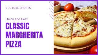 Classic Margherita Pizza  How To Make PIZZA BASE At Home #shorts