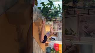 seksi yoga peregangan tubuh   part 25 #shorts #video #senam #yoga