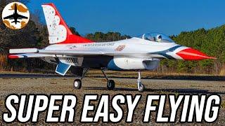 How to Fly Your First Beginner Jet - E-flite F-16 70mm