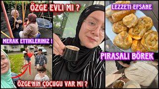 Tüm merak ettiklerinizi cevabladım⁉️iki günlük vlogsosu efsane yapımı kolay börek tarifim VLOG