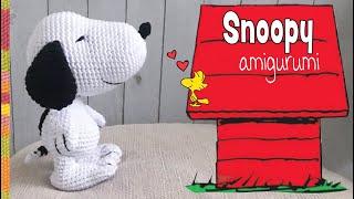 SNOOPY amigurumi Parte 1  Tejiendo Perú 