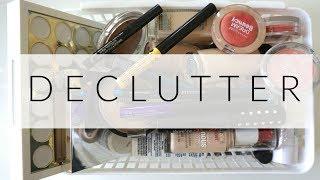 DECLUTTERING FACE PRODUCTS  Foundation blush & eyeliners