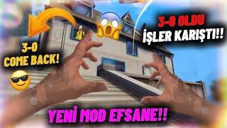 BU NASIL BİR MOD BÖYLEE YENİ MOD 3-0 DAN COME BACK  Free Fire