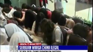 Invasi PSK Asal China ke Indonesia Puluhan Wanita Terjaring Razia Petugas Imigrasi - BIS 0201