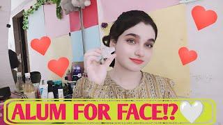 Alum For Face   Phitkari For Face   Blush with Mimi