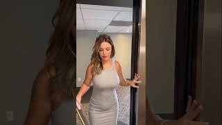 NEW Marie Office Crush  Walking and Talking in New Tight Office Dresses