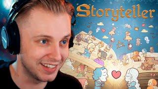 СТИНТ ИГРАЕТ в STORYTELLER  ПРОХОЖДЕНИЕ ИГРЫ