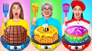 Me vs Grandma Cooking Challenge  Who Wins the Cooking War by Multi DO Challenge