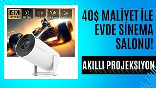 MagCubic HY300 Pro Aliexpress Uygun Fiyatlı Projeksiyon Cihazı İnceleme ve Kullanım