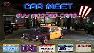 GTA 5 Online - Car Meet Buy Modded Cars {PS5} - JOIN IN