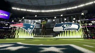 Madden 24 - All-Time New England Patriots @ All-Time Seattle Seahawks - Madden Game Requests