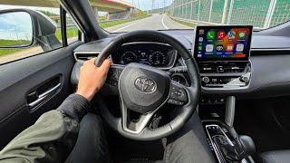 2023 Toyota Corolla Cross 2.0 Hybrid 197 HP  Test Drive #155  POV Driver. TV  ASMR