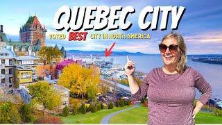 This is the BEST City in North America - Quebec City Canada