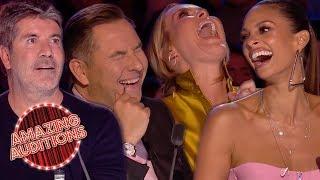 Britains Got Talent 2019 - Funniest  Weirdest  Outrageous Auditions - Part 1