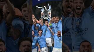 MAN CITY WIN THE CHAMPIONS LEAGUE