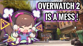 TOXIC DPS ARGUES WITH A TEAMMATE Overwatch 2 Competitive Toxicity ￼