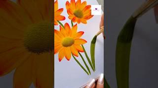 Bright flower painting #artvideo #artwork #viral #flowerpainting