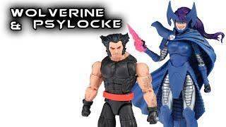 Marvel Legends WOLVERINE & PSYLOCKE 50th Anniversary 2 Pack Action Figure Review